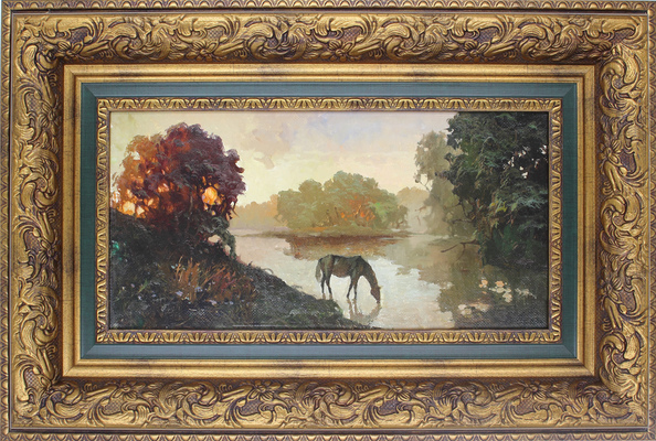 Быков Виктор Александрович. На водопое